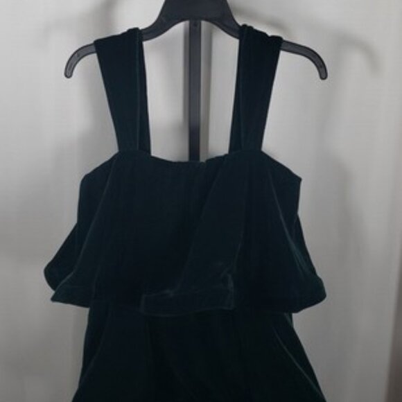 Buru Teagan Deep Green Velvet Convertible Mini to Maxi Dress - SZ XS/S - NWOT - Picture 7 of 14